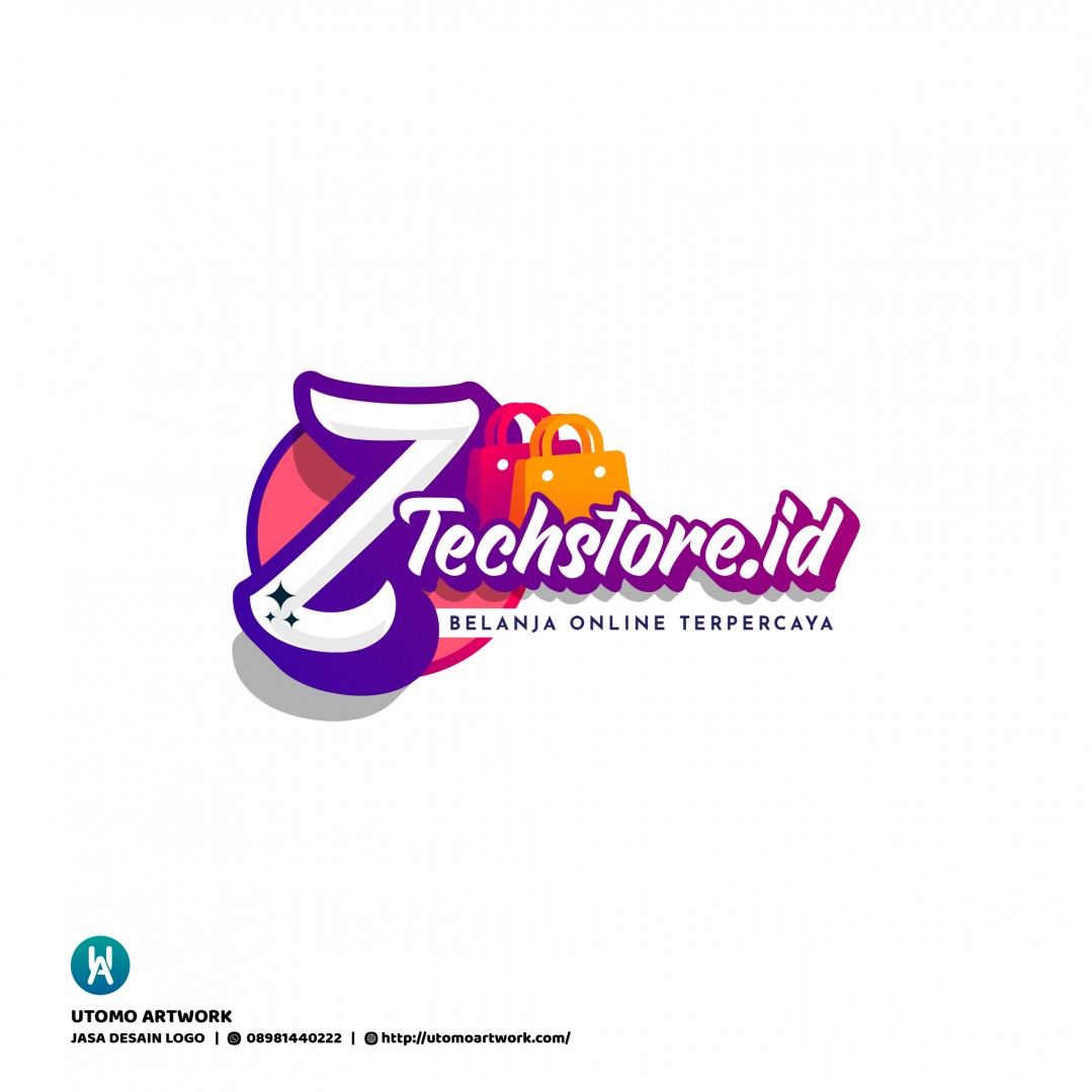 Desain Logo Ztech Store