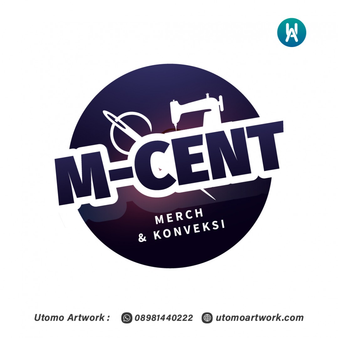 Desain Logo M-Cent