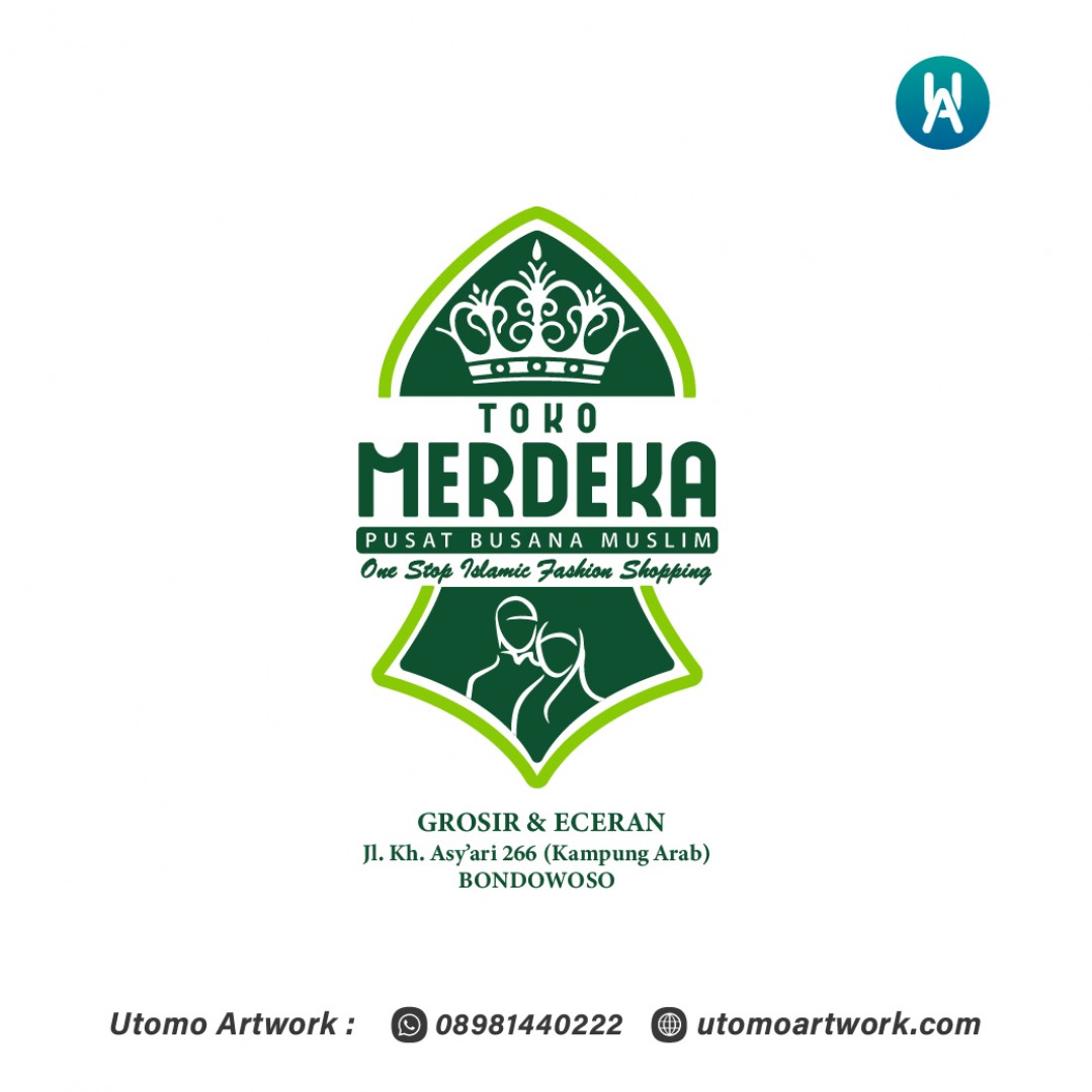 Pembuatan Logo Toko Merdeka