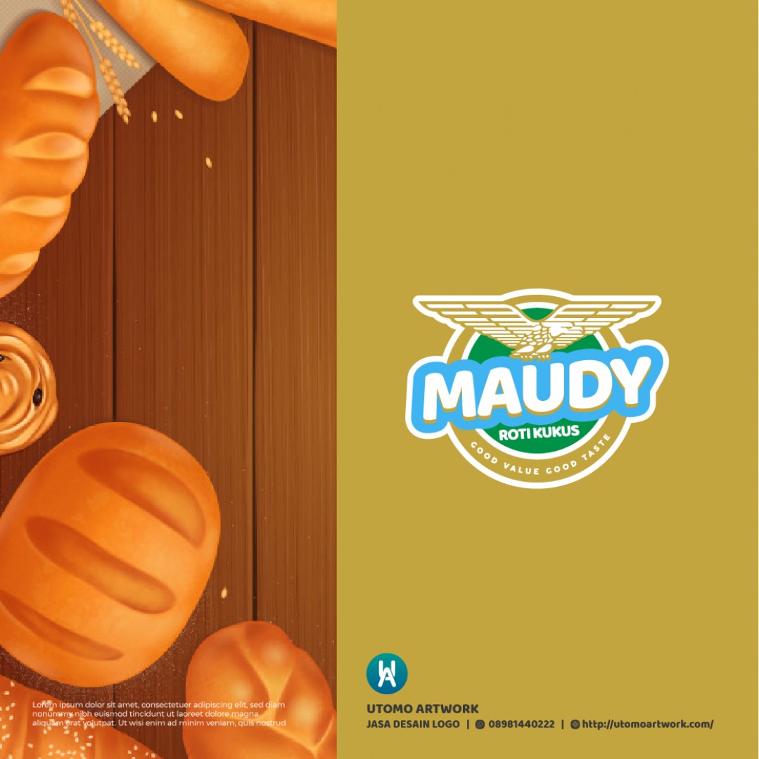 Desain Logo Maudy