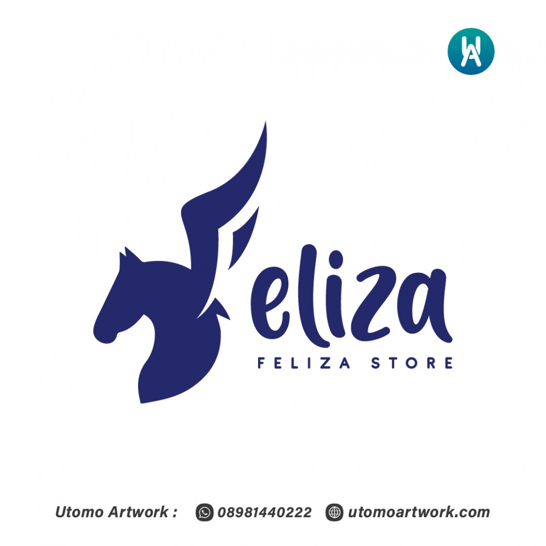 Desain Logo Feliza