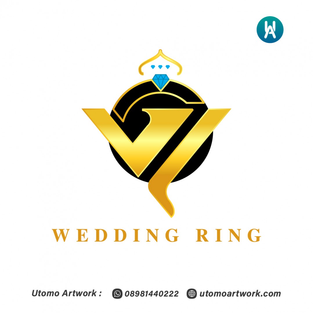 Desain Logo Wedding Ring
