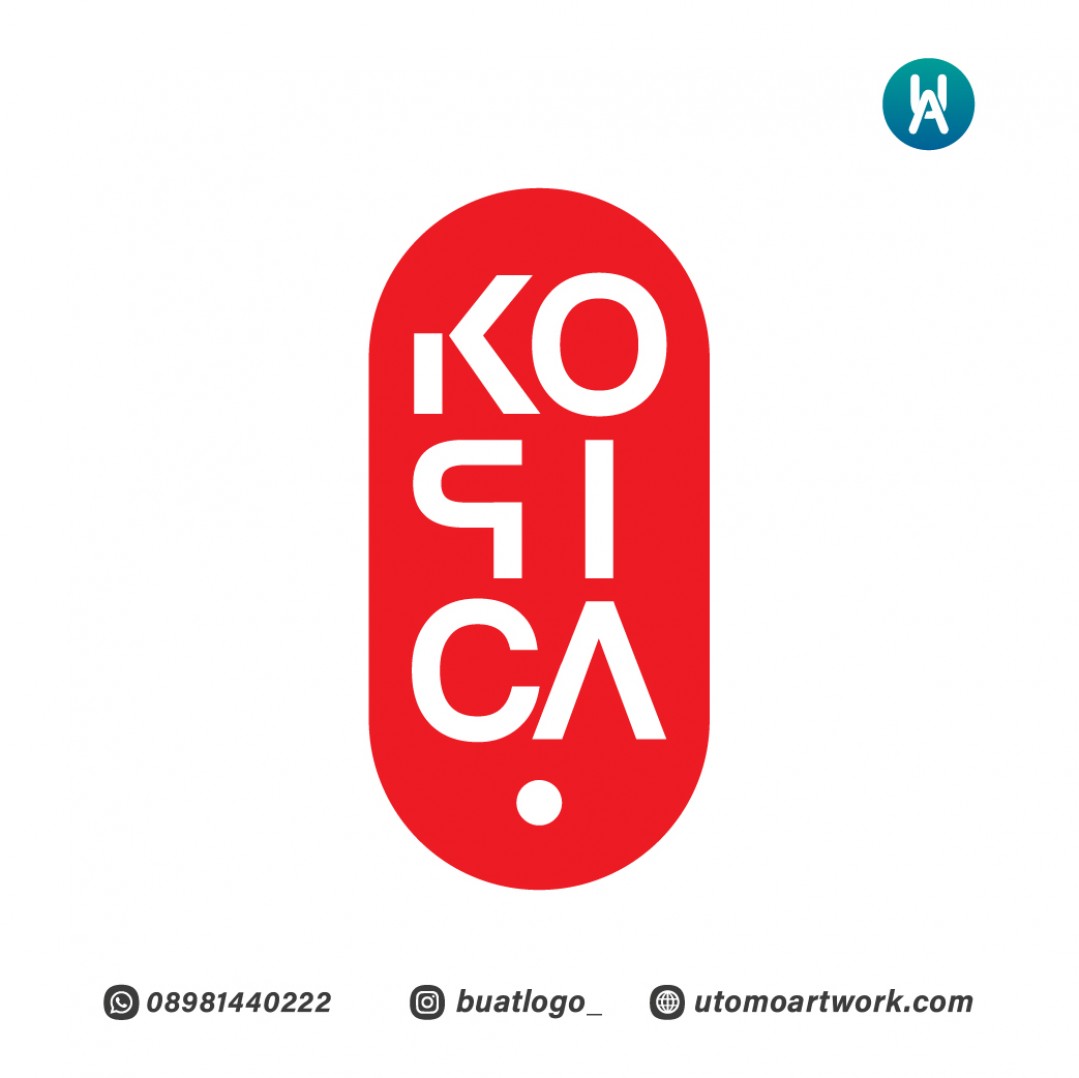 Desain Logo Kopi KOPICA