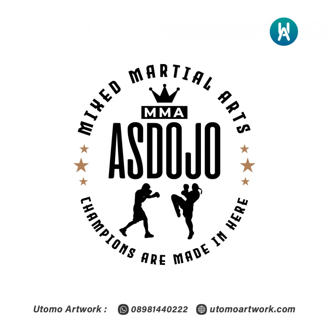 Desain Logo untuk MMA Asdojo
