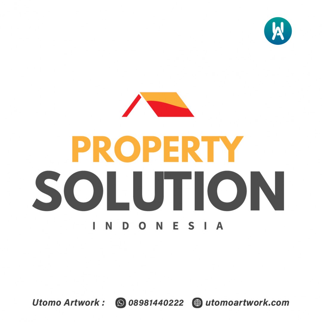 Desain Logo Property Solution