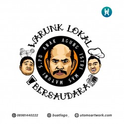 Desain Logo Warunk Lokal Bersaudara