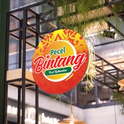 Desain Logo Pecel Bintang