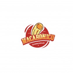 Desain Logo Macaronicu