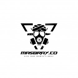 Desain Logo brand kaos MASBRAY.CO