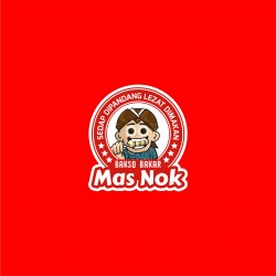 Desain Logo Restoran MASNOK