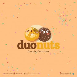 Pembuatan Logo Duonuts