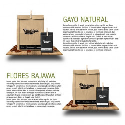 Desain Brosur Dhiorigin Coffee