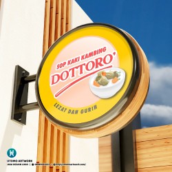 Sop Kaki Kambing Dottoro Logo