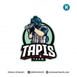 Desain Logo Esport Tapis Team