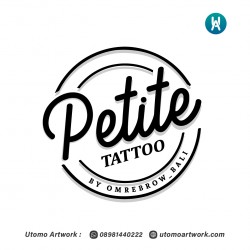 Desain Logo Petite Tattoo