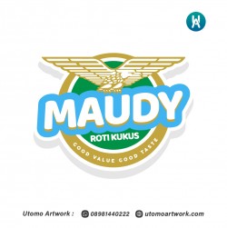 Desain Logo Maudy