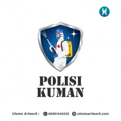 Desain Logo Polisi Kuman