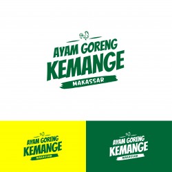 Desain Logo Ayam Geprek Kemange