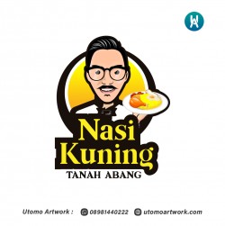 Desain Logo Nasi Kuning Tanah Abang